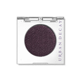 Urban Decay 24/7 Eyeshadow Ride deep brown shimmer swatch shows long-lasting color.
