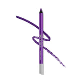 Urban Decay 24/7 Psychedelic Sister swatch shows vibrant purple shimmer for bold looks