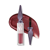 Urban Decay 24/7 Glaze-On Traffic Jam bottle showing burgundy shimmer for eye-catching glow.