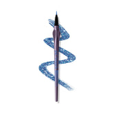Urban Decay 24/7 Inks Hi Energy blue shimmer brush-tip close-up for precise color