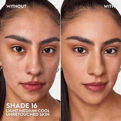 Urban Decay Face Bond self-setting powder texture absorbing oil for long-lasting look.