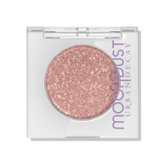 Urban Decay Moondust Crushin' Hard peach-pink with silver pearls adds subtle day-to-night sparkle.