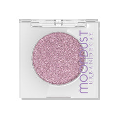 Urban Decay Moondust Lilac Sparkle swatch shows long-lasting glitter