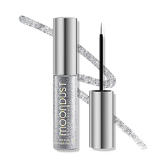 Urban Decay Moondust Glamrock silver glitter pour for precise sparkle