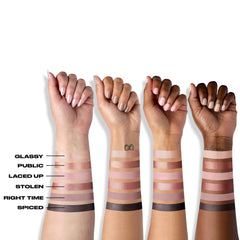 Urban Decay Naked3 Mini rose-shade palette in a compact with built-in mirror