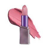 Urban Decay Vice Hydrating Lipstick Weho in bright baby pink cream finish provides moisture and bold color.