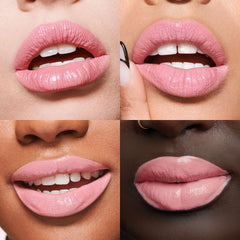 Urban Decay Vice Lip Bond shake-to-activate demonstrates instant shine and smooth color.