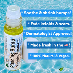 Urban ReLeaf natural oil blend bottle highlights soothing essential oils for daily care.