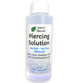Urban ReLeaf piercing solution bottle for ready-to-use aftercare.