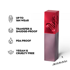 Urban Decay Vice Lip Bond Unbreakable swatches reveal vibrant shades with instant shine.