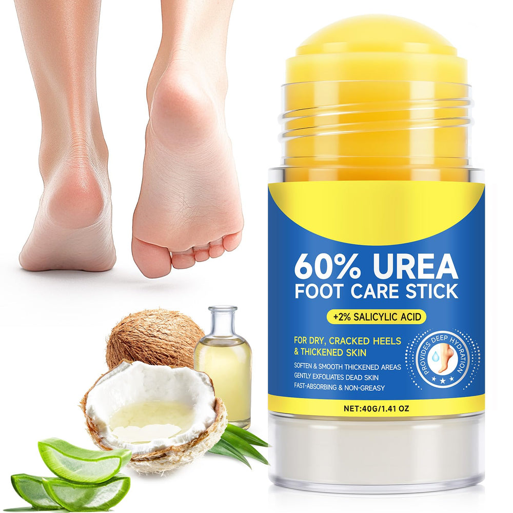 Urea Cream Stick front packaging for travel-friendly foot care