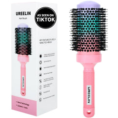 UREELIN round brush blowout 2.1-inch barrel for smooth, voluminous hair