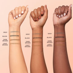 Ursoulney Eyebrow Pen waterproof swatch demonstrates smudge-proof, long-wear finish.