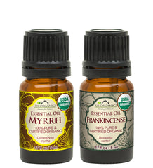 US Organic frankincense oil bottle for calming aromatherapy rituals