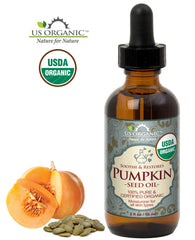 US Organic pumpkin seed oil with nutty aroma ideal for culinary and cosmetic use