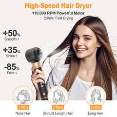 USbelff Auto-Wrap Curler Right creates natural right directional curls with wrap action.