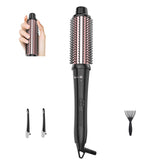 USHOW thermal brush 1.5-inch barrel for salon-like curls at home.