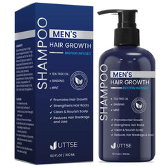 Uttse Biotion Shampoo bottle front view for daily density support