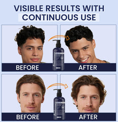 Uttse hair-care routine image — nourishing scalp and hair after shower.