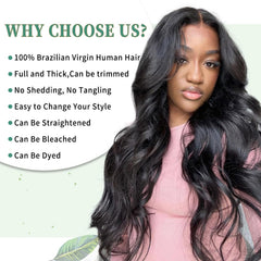 UYGLJK 14A body wave bundles 20-inch laid-flat view emphasizes silky texture and full density.