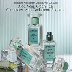 VACATION After Sun travel size packaging for on-the-go fragrance refresh