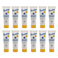 Vacation mini classic sunscreen SPF 30 1oz packaging shows travel-friendly size for on-the-go protection
