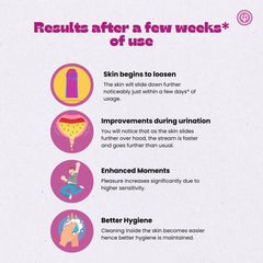 Vajraang phimosis cream or coconut oil for smooth application