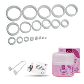 Vajraang phimosis stretching rings twenty-ring set for gradual progress and comfort