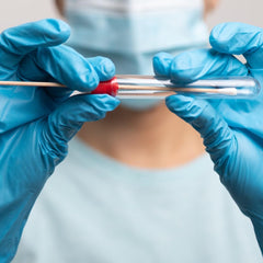 Vakly sterile packaging with peel-down access for clean, ready-to-use swabs