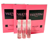 Valentino Born in Roma Intense EDP mini packaging, travel-ready sampler for on-the-go scent exploration.
