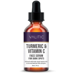 VALITIC Vitamin C Serum bottle close-up for brightening skin