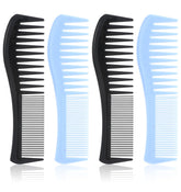ValueBargain 4pcs boys combs with wide-tooth for gentle detangling and styling