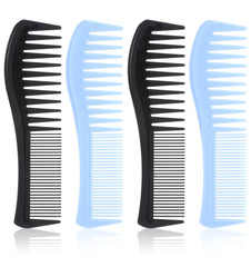 ValueBargain 4pcs boys combs with wide-tooth for gentle detangling and styling
