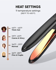 Vanessa Pro Flat Iron auto shut-off for safety after styling sessions
