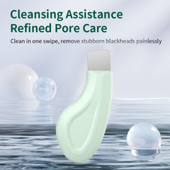 Vangines face spatula close-up in green highlights non-slip grip
