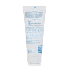 Vanicream Hair Styling Gel texture swatch on hand for easy daily styling.