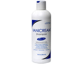 Vanicream Shampoo bottle top view shows gentle cleansing for sensitive skin.