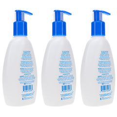 Vanicream being applied to remove makeup without irritation.