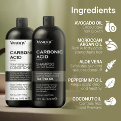 VANIDOX argan oil coconut oil blend image highlighting nourishing ingredients.