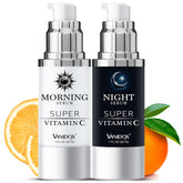 VANIDOX serum bottle closeup highlights an all-in-one formula for mature skin