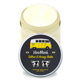 Vanman's Tallow and Honey Balm fragrance-free bottle hydrates sensitive skin.