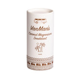 VanMan Magnesium and Vanilla Deodorant Stick product hero, aluminum-free odor protection with vanilla scent