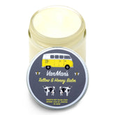 Vanman's Tallow and Honey Balm tin jar showcases a nourishing multipurpose moisturizer for face and body