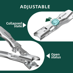VANWIN ergonomic handle offers comfortable grip and precise control.