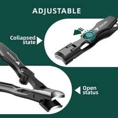 VANWIN ergonomic long-handle (3.46 inch) for comfortable trimming