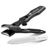 VANWIN toenail-clippers wide-jaw 16mm in use for thick nails
