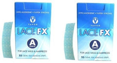 Vapon Lace FX A Curve Tape front-edge adhesive for seamless hairline blend and secure wear.
