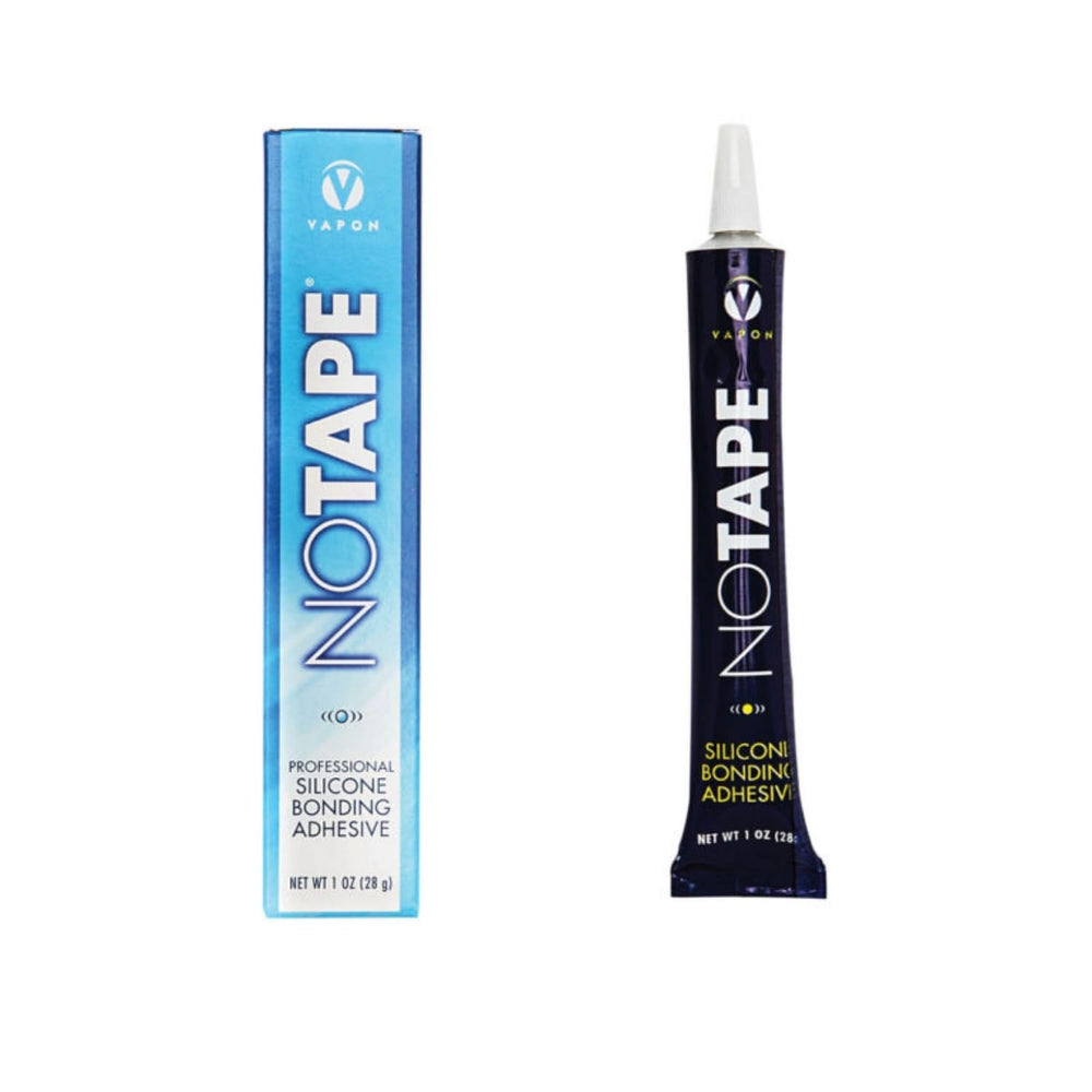 Vapon No Tape Liquid Adhesive bottle for secure lace wig bonding and easy application.
