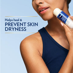 Vaseline All-Over Body Balm Stick 3-pack back view, compact for gym bags and purses.