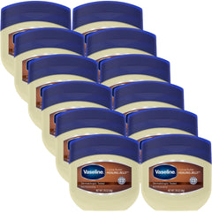 Vaseline Cocoa Butter Healing Jelly travel pack 12 offers on-the-go moisture